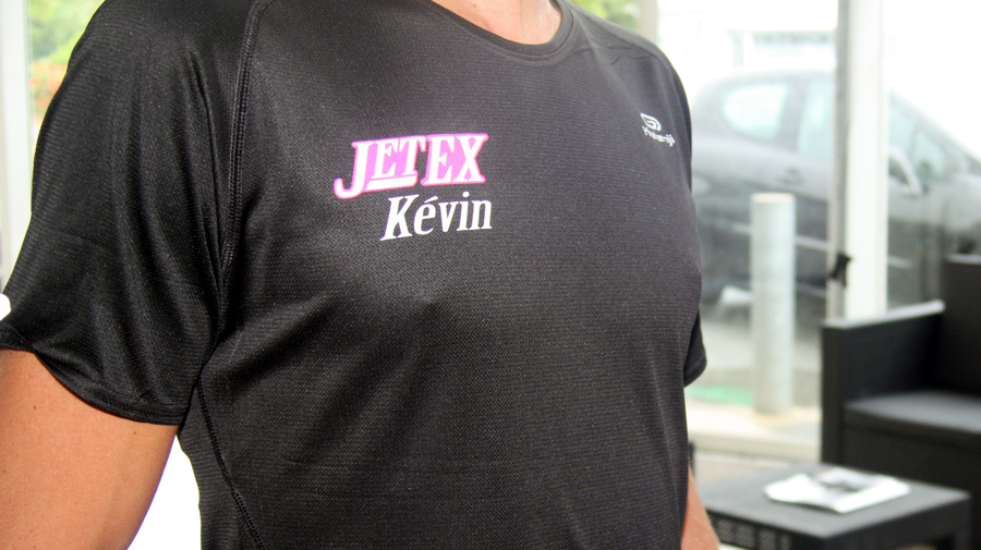 Jetex déco des tee-shirt