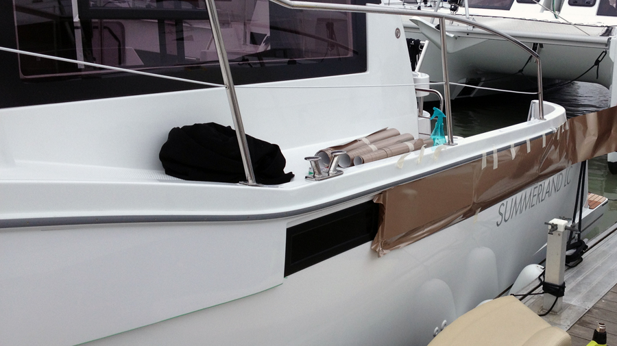 fountaine pajot Summerland wrapping