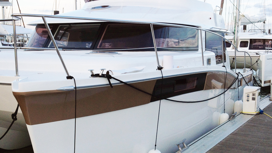 fountaine pajot Summerland wrapping